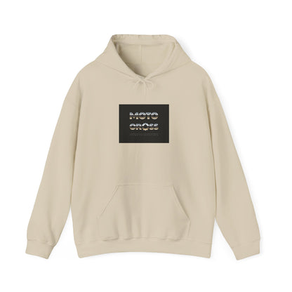 Hoodie — Retro 'More, More, More' Stacked Text Graphic