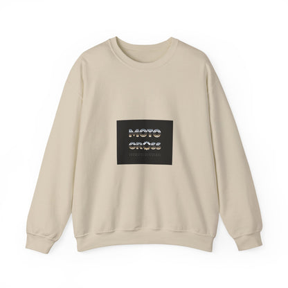 Moto Coffee Crewneck Sweatshirt — Retro Moto Coffee Logo Pullover