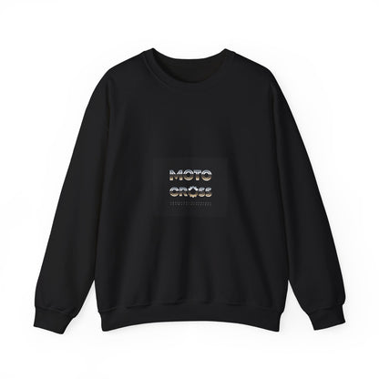 Moto Coffee Crewneck Sweatshirt — Retro Moto Coffee Logo Pullover