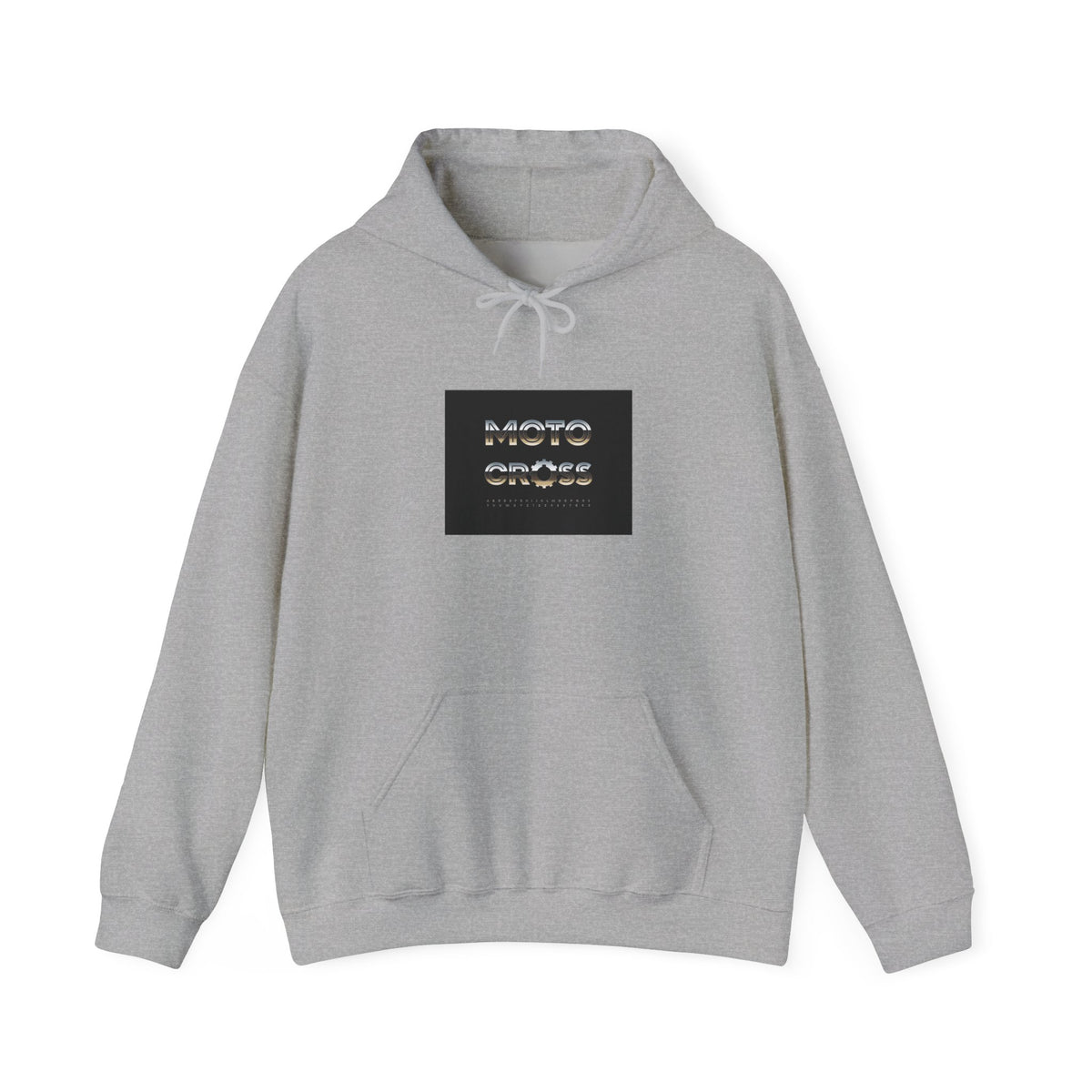 Hoodie — Retro 'More, More, More' Stacked Text Graphic