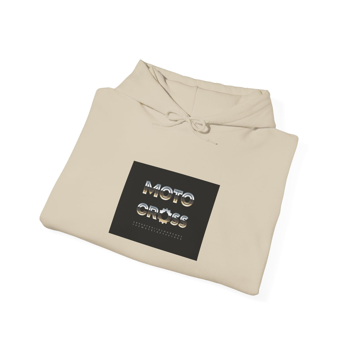 Hoodie — Retro 'More, More, More' Stacked Text Graphic