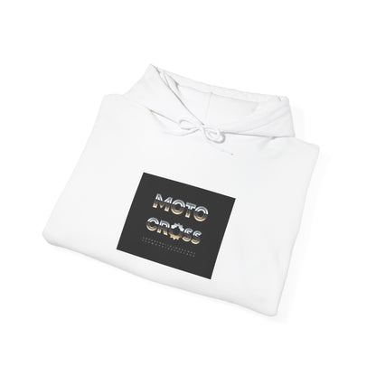 Hoodie — Retro 'More, More, More' Stacked Text Graphic