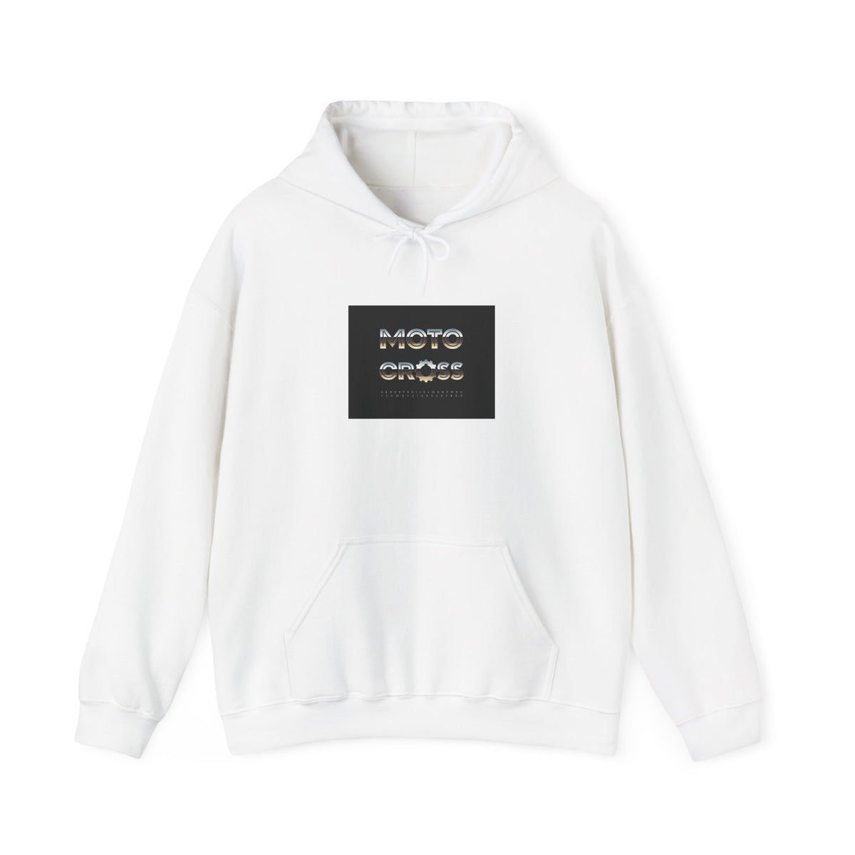 Hoodie — Retro 'More, More, More' Stacked Text Graphic