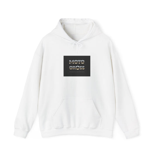 Hoodie — Retro 'More, More, More' Stacked Text Graphic