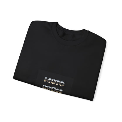 Moto Coffee Crewneck Sweatshirt — Retro Moto Coffee Logo Pullover