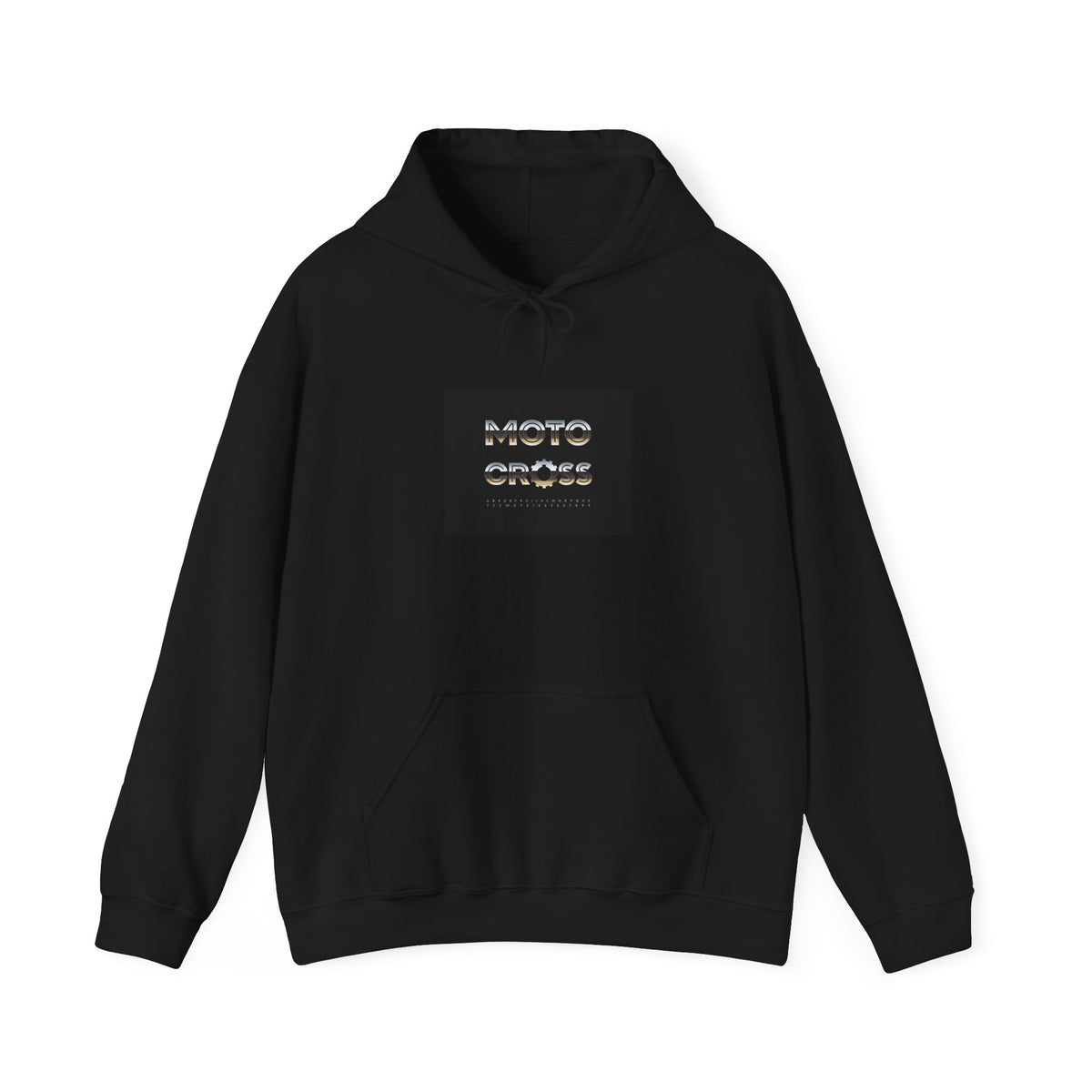 Hoodie — Retro 'More, More, More' Stacked Text Graphic