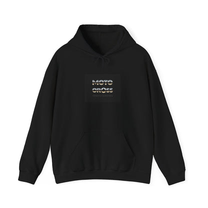 Hoodie — Retro 'More, More, More' Stacked Text Graphic